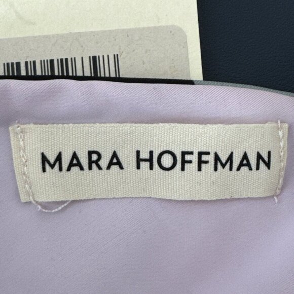 Mara Hoffman Women's M Sage Colorblock Multi Bikini Swim Top NWT Geometric - Picture 6 of 13